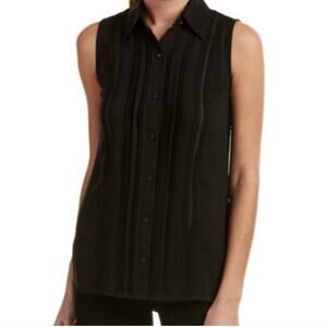 Cabi Women’s Black Sleeveless Top sz Large- Preloved